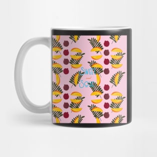 Sweet and sour pattern design for the warm august days. Mug